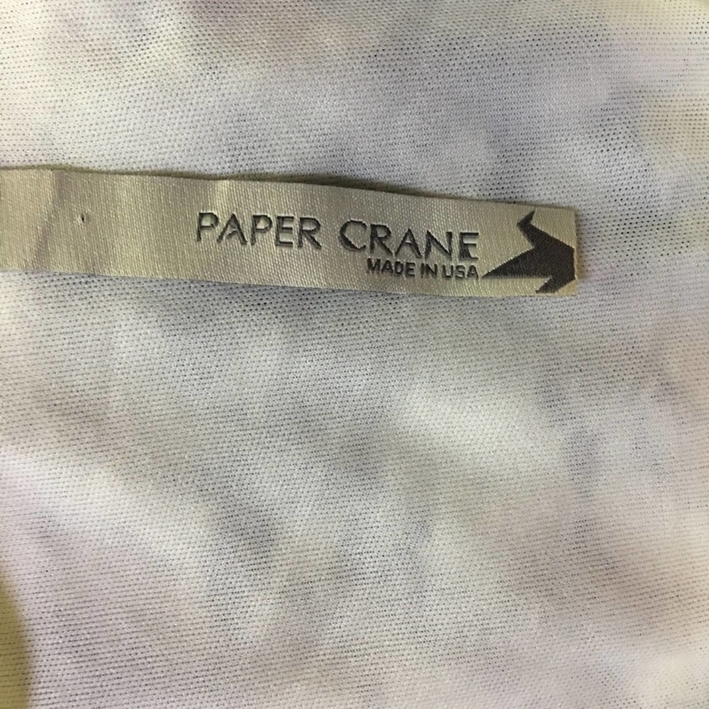 Paper Crane Lined Peplum Lace Top - Picture 4 of 8